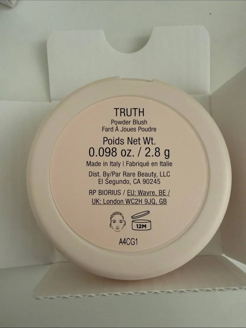 Rare Beauty Soft Pinch Luminous Powder Blush - Truth